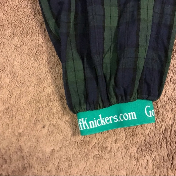GolfKnickers Green Linen-Cotton/Linen  Pants - Picture 8 of 10